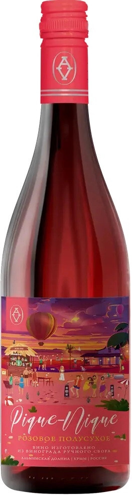 Вино Alma Valley, "Pique-Nique" Rose Semi-Dry
