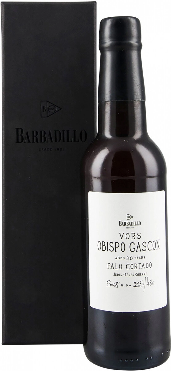 Херес Barbadillo, "Obispo Gascon" Palo Cortado VORS, 30 years old, Jerez DO