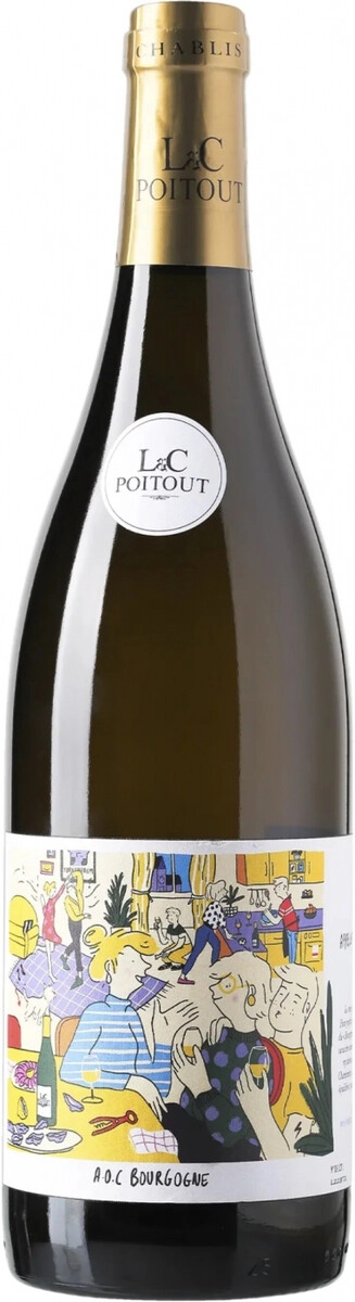 Вино L&C Poitout, Bourgogne Blanc AOC