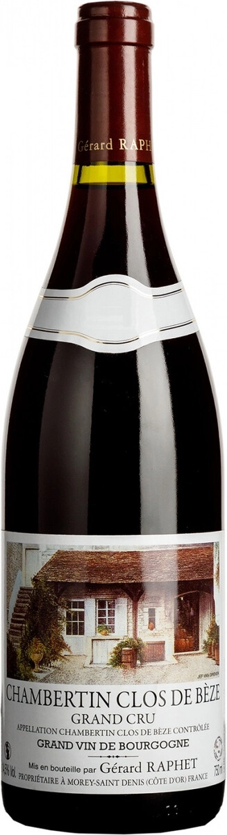 Вино Gerard Raphet, Chambertin Grand Cru "Clos de Beze" AOC