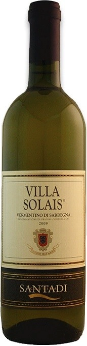 Вино Vermentino di Sardegna DOC Villa Solais