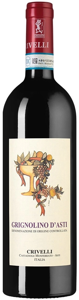 Вино Crivelli, Grignolino d'Asti DOC