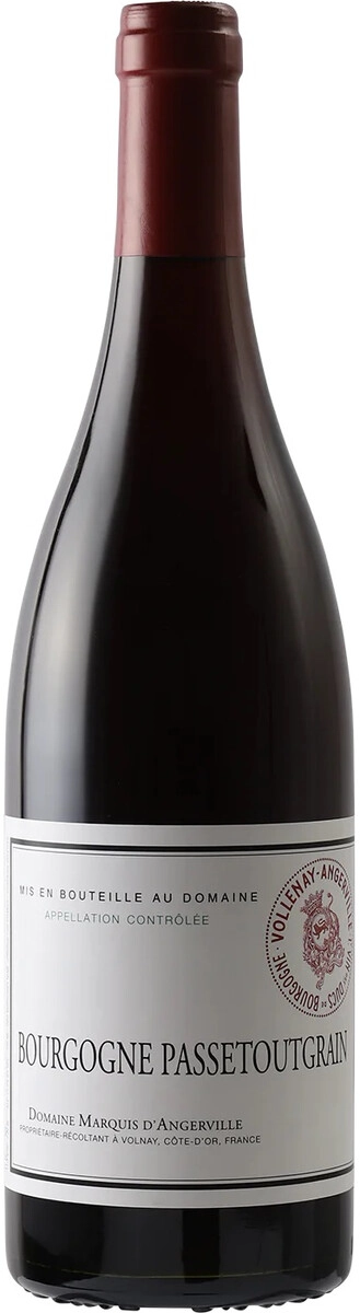 Вино Domaine Marquis d'Angerville, Bourgogne Passetoutgrain AOC