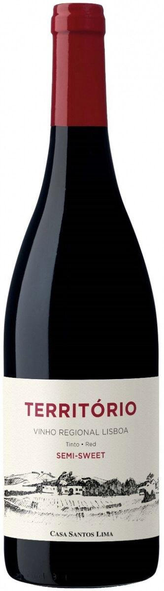 Вино Casa Santos Lima, "Territorio" Tinto Semi-Sweet