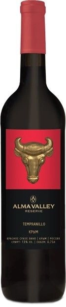 Вино "Alma Valley" Reserve, Tempranillo