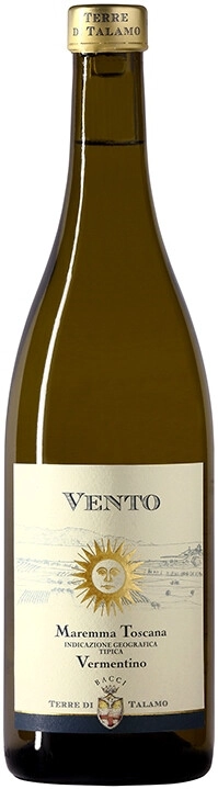Вино Terre di Talamo, "Vento" Vermentino, Maremma Toscana IGT