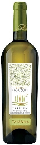 Вино "Южный Дворик" Полусладкое белое