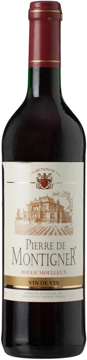 Вино "Pierre de Montigner" Rouge Moelleux