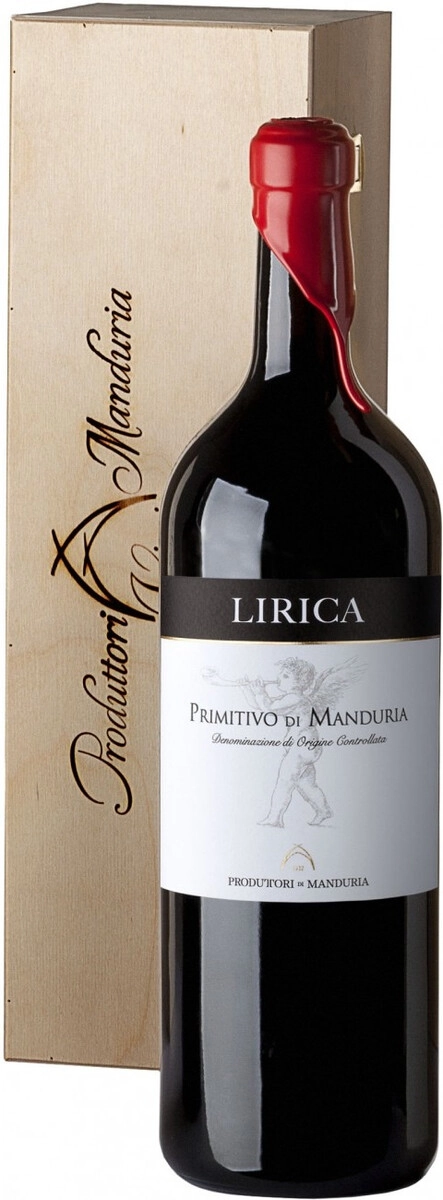 Вино Produttori di Manduria, "Lirica", Primitivo di Manduria DOP