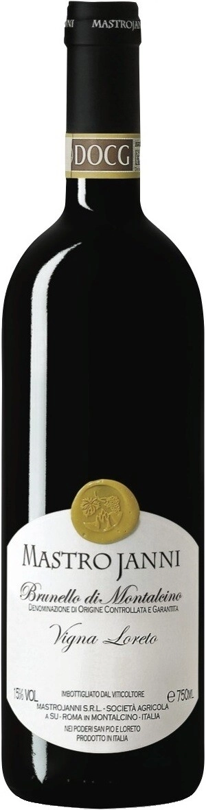 Вино Mastrojanni, Vigna Loreto, Brunello di Montalcino DOCG