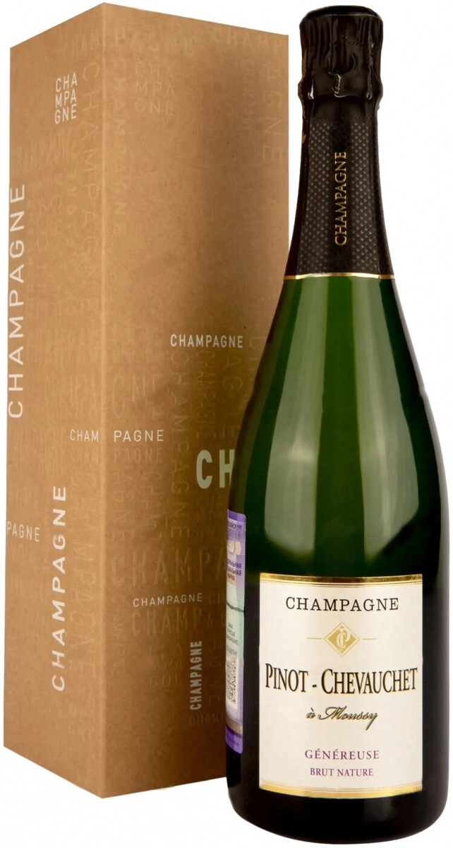 Шампанское Pinot-Chevauchet, "Genereuse" Brut Nature, Champagne AOC