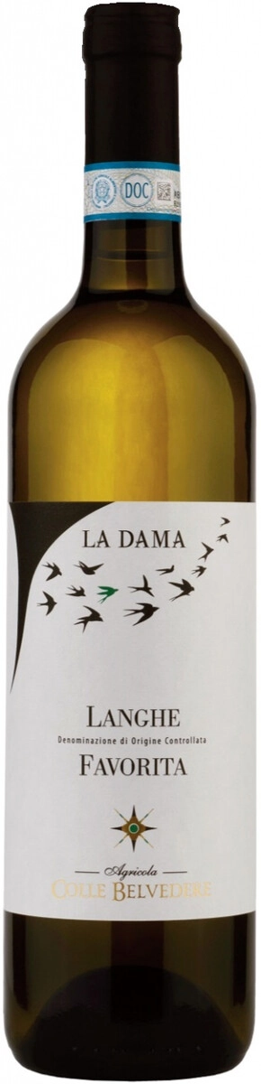 Вино Colle Belvedere, "La Dama" Langhe DOC Favorita