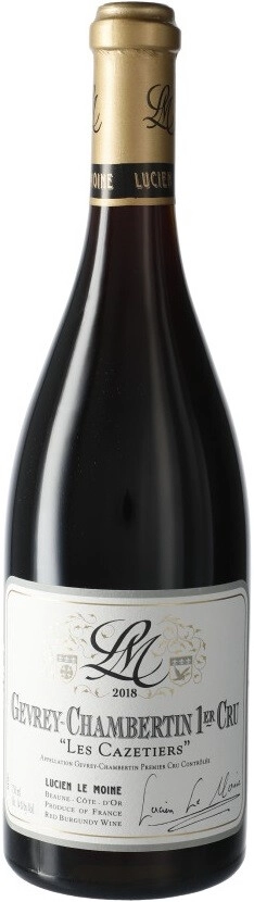 Вино Lucien Le Moine, Gevrey-Chambertin Premier Cru "Les Cazetiers" AOC