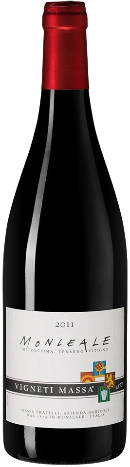 Вино Vigneti Massa, "Monleale" Barbera, Colli Tortonesi DOC