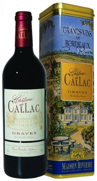 Вино Chateau de Callac, Graves AOC, in tube
