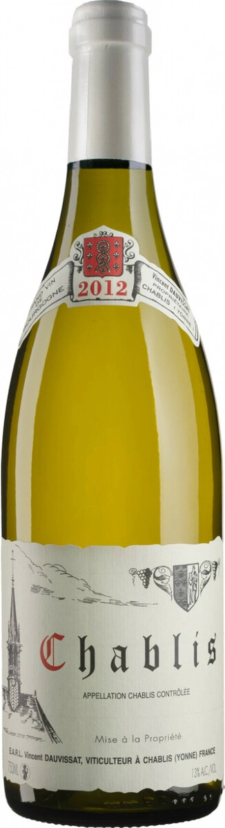 Вино Domaine Rene & Vincent Dauvissat, Chablis AOC