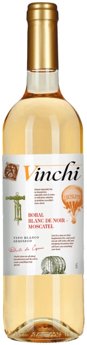 Вино Fernando Castro, "Vinchi" Bobal Blanc de Noir-Moscatel