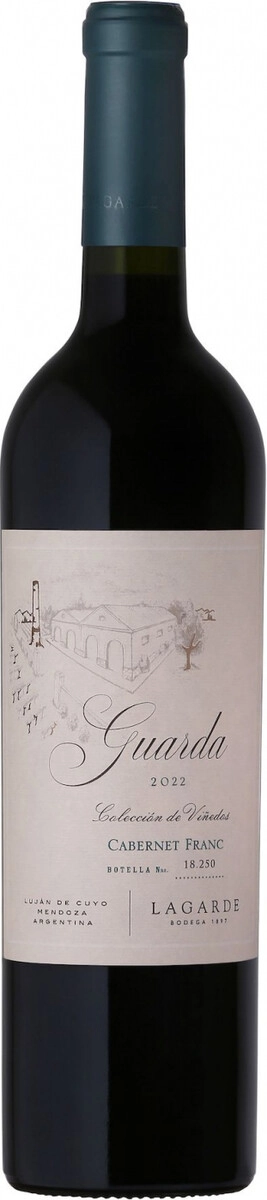 Вино Lagarde, "Guarda" Cabernet Franc, Mendoza
