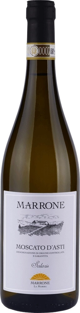 Игристое вино Famiglia Marrone, "Solaris", Moscato d'Asti DOCG
