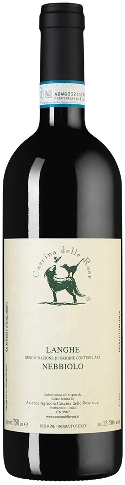 Вино Cascina delle Rose, Langhe DOC Nebbiolo