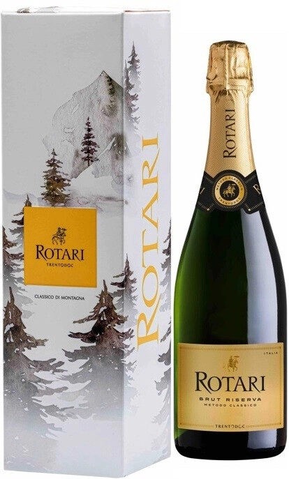 Игристое вино Rotari, Riserva Brut, Trento DOC