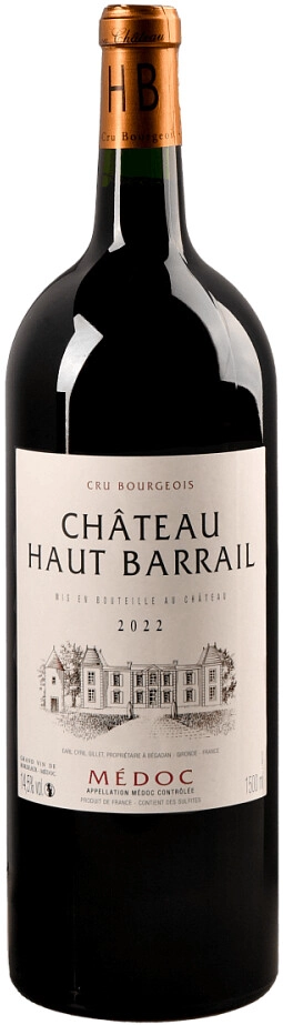 Вино Chateau Haut Barrail, Medoc AOC
