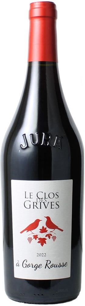 Вино Le Clos des Grives, "A Gorge Rousse", Cotes du Jura AOC
