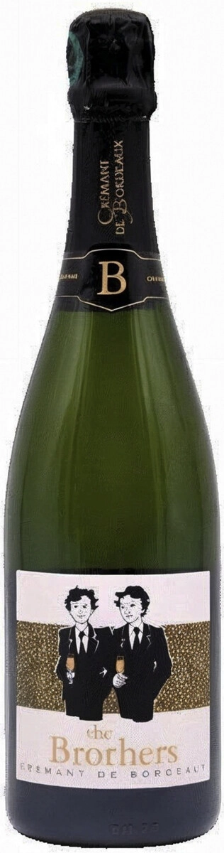Игристое вино Vignobles Poitevin-Lavigne "The Brothers" Cremant de Bordeaux Brut AOC