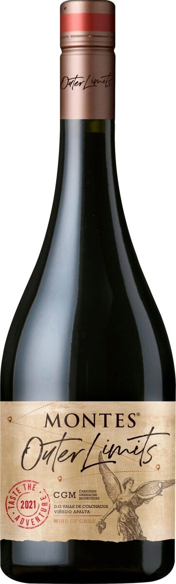 Вино Montes, "Outer Limits" CGM (Carignan, Grenache, Mourvedre), Valle de Colchagua DO