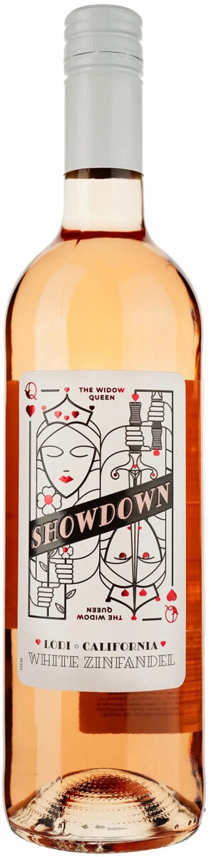 Вино Showdown, "The Widow Queen" White Zinfandel