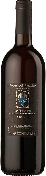 Вино Poderi del Paradiso, "Vin Santo", San Gimignano DOC