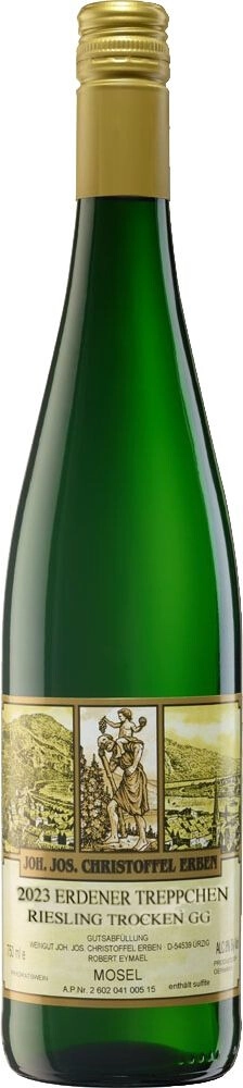 Вино Joh. Jos. Christoffel Erben, "Erdener Treppchen" Riesling Trocken GG