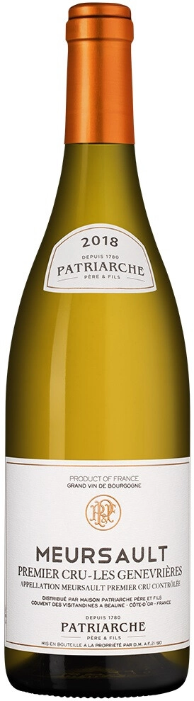 Вино Patriarche, Meursault 1-er Cru "Les Genevrieres" AOC