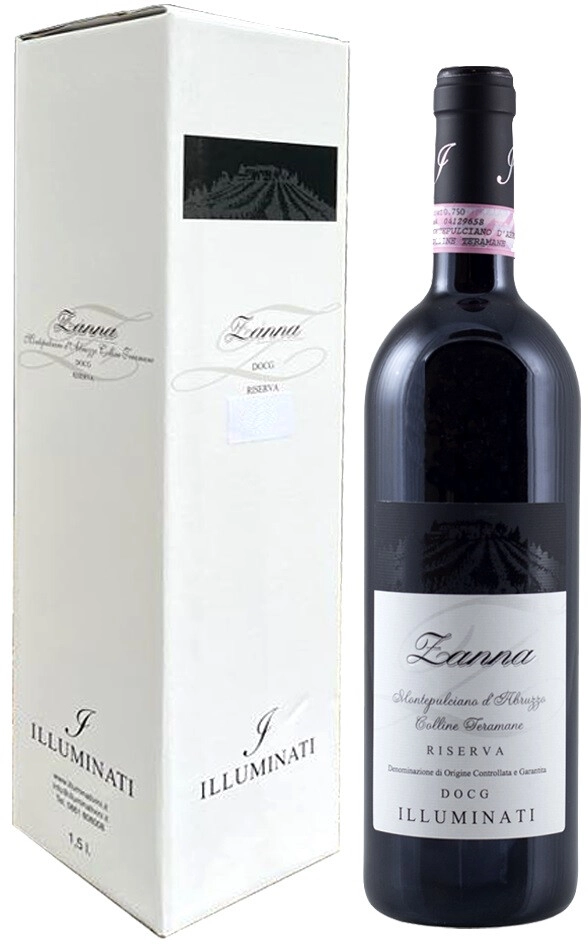 Вино Montepulciano d'Abruzzo Riserva "Zanna", Colline Teramane DOCG