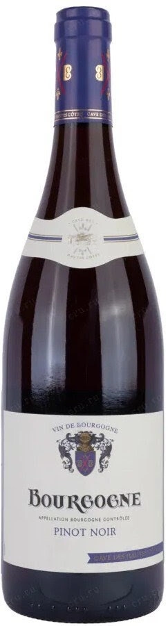 Вино La Cave des Hautes Cotes, Bourgogne Pinot Noir AOC