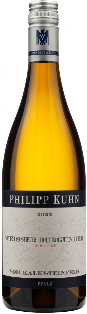 Вино Philipp Kuhn, Weisser Burgunder vom Kalksteinfels