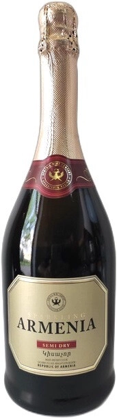 Игристое вино "Armenia" Sparkling Semisecco