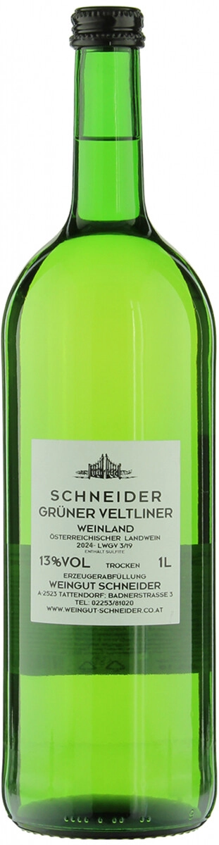 Вино Weingut Schneider, Gruner Veltliner