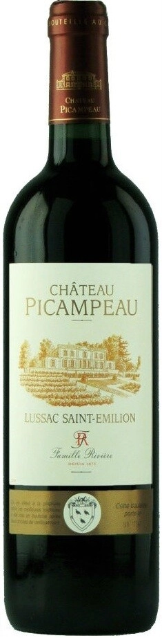 Вино Chateau Picampeau, Lussac Saint-Emilion AOC