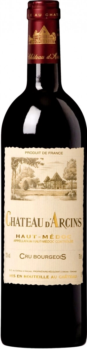Вино Chateau d'Arcins, Haut-Medoc AOC