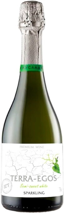 Игристое вино "Terra Egos" White Semi-Sweet