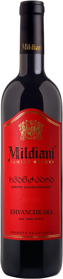 Вино Mildiani, Khvanchkara