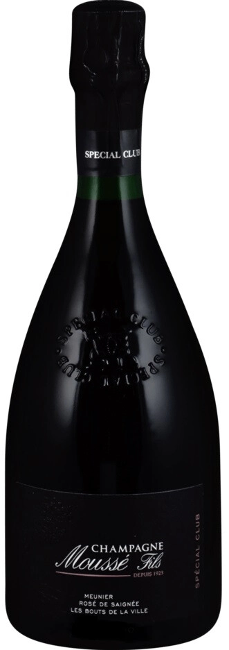 Шампанское Champagne Mousse Fils, "Special Club" Les Bouts de la Ville Rose Extra Brut, Champagne AOC