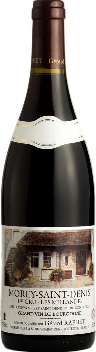 Вино Gerard Raphet, Morey-Saint-Denis 1-er Cru "Les Millandes" AOC