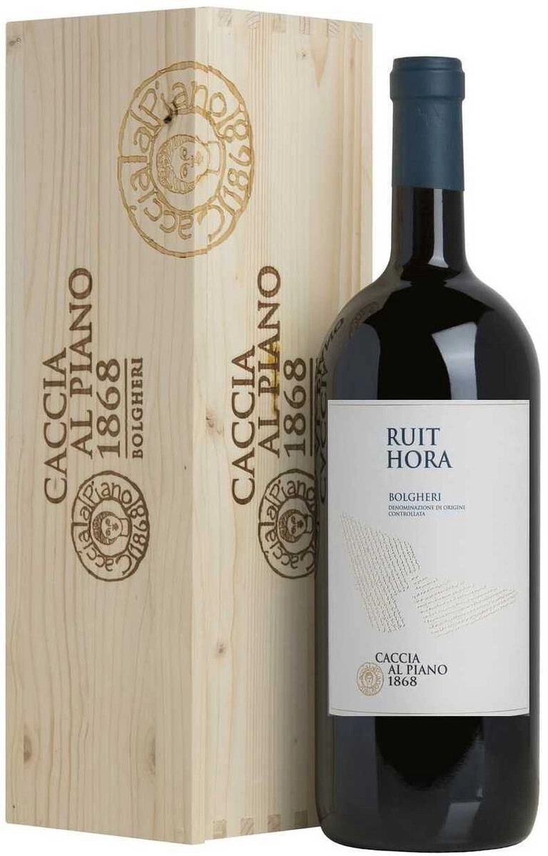 Вино Caccia al Piano 1868, "Ruit Hora", Bolgheri DOC