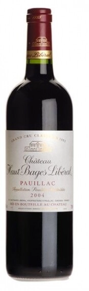 Вино Chateau Haut-Bages-Liberal Grand Cru Classe Pauillac AOC