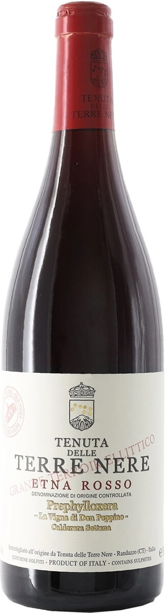 Вино Tenuta delle Terre Nere, Prephylloxera "La Vigna di Don Peppino" Calderara Sottana, Etna Rosso DOC