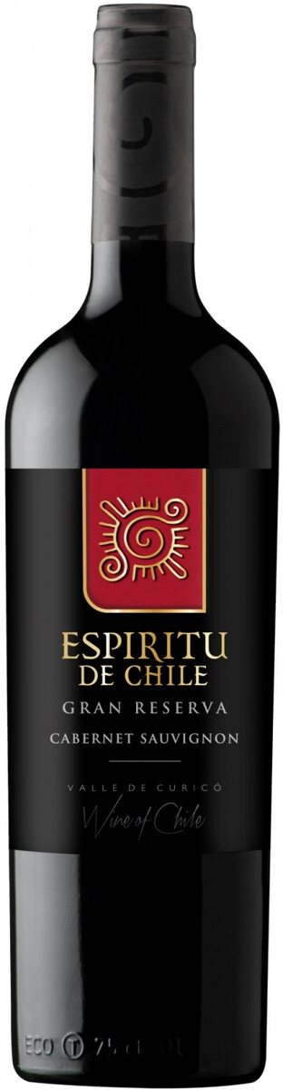 Вино "Espiritu de Chile" Cabernet Sauvignon Gran Reserva, Curico Valley DO