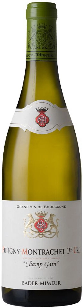 Вино Bader-Mimeur, Puligny-Montrachet 1er Cru "Champ Gain" AOC