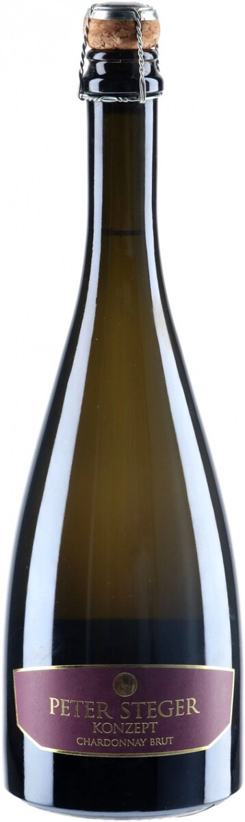 Игристое вино Peter Steger, "Konzept" Chardonnay Brut